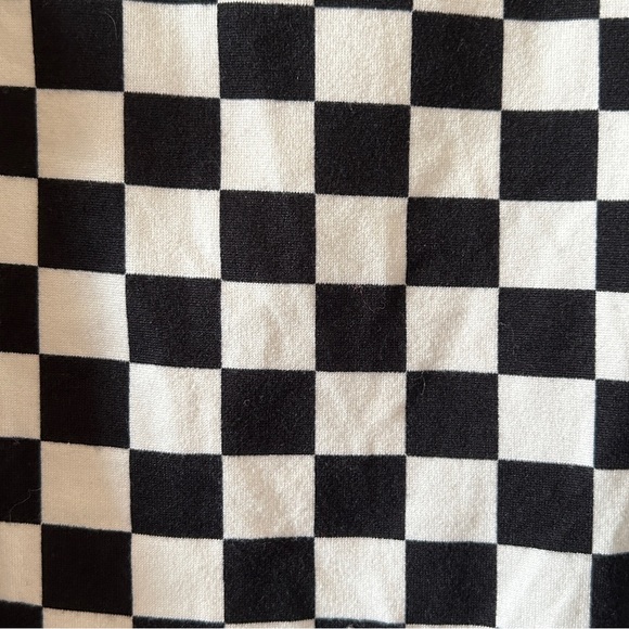 Caution To The Wind Street Gorpcore Checker Cropped Tank Top Women’s Large - Picture 7 of 7